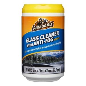 AA Glass Cleaner w/Antifrog Wipes 12/15ct