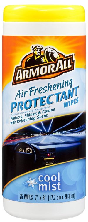 AA Air Freshening Protectant Wipes Cool Mist 6/25ct